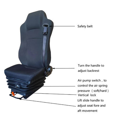 ซื้อ ที่นั่งระบบกันสะเทือนอากาศ Universal City Bus Engineering เบาะรถยนต์เครื่องกล online manufacture