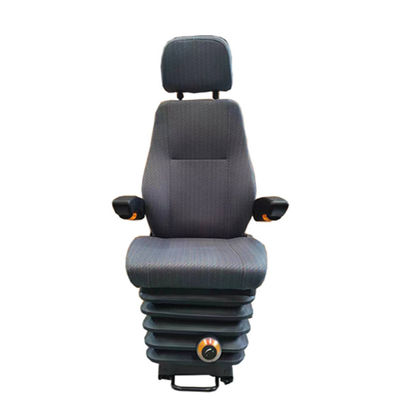 ซื้อ ที่นั่งคนขับรถไฟหมุน PU สีดํา มีการแขวนยางกลและรถเลื่อน online manufacture