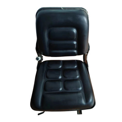 ซื้อ ที่นั่งรถยกสีดํา พร้อมเข็มขัดความปลอดภัย PU Farm Universal Tractor Seat online manufacture
